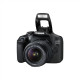 Canon EOS 2000D 18-55 III EU26 SLR Camera Kit, Megapixel 24.1 MP, ISO 12800, Display diagonal 3.0 