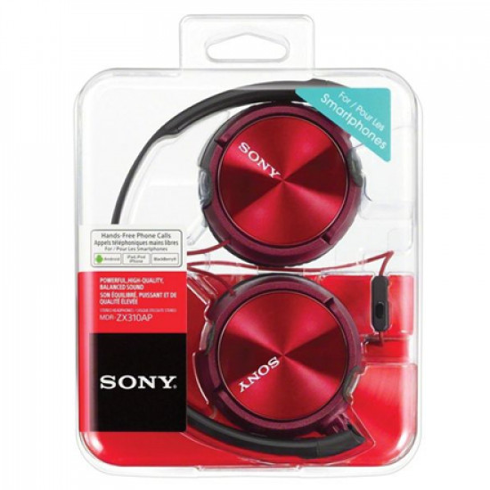 Headset MDR-ZX310AP Red