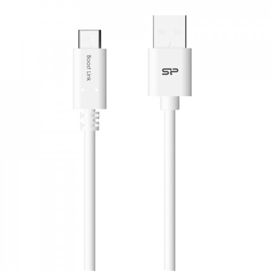 Silicon Power USB A to Micro USB-C cable LK10AC White