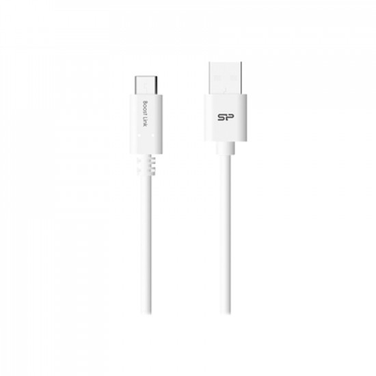 Silicon Power USB A to Micro USB-C cable LK10AC White