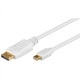 Goobay 52859 Mini DisplayPort adapter cable 1.2, gold-plated, 2m