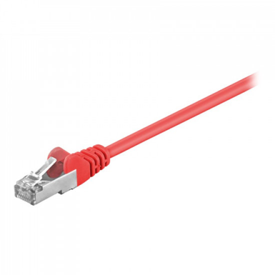 Goobay 95539 CAT 5e patchcable, F/UTP, red, 1.5m