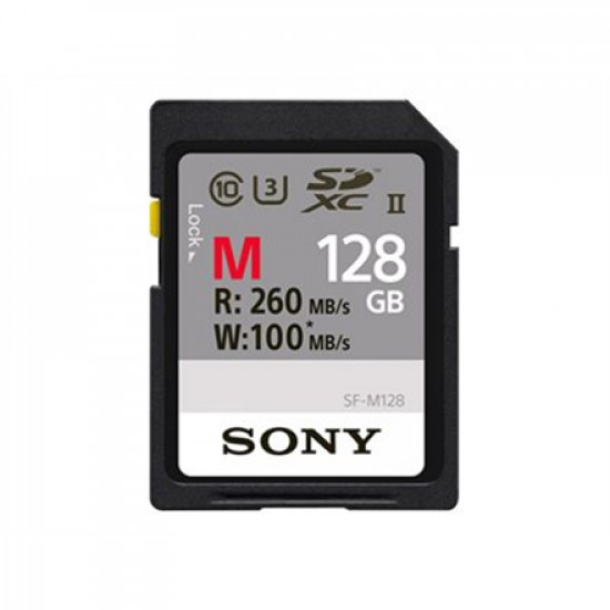 Sony 128 GB SF-M Series UHS-II SD Memory Card