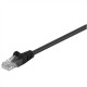 Goobay CAT 5e patch cable, U/UTP 68647 2 m, Black