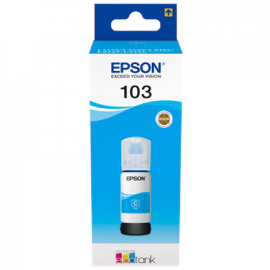 Epson 103 ECOTANK Ink Bottle, Cyan