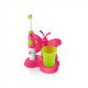 ETA Toothbrush with water cup and holder Sonetic ETA129490070 Battery operated, For kids, Number of brush heads included 2, Pink