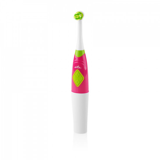 ETA Toothbrush with water cup and holder Sonetic ETA129490070 Battery operated, For kids, Number of brush heads included 2, Pink