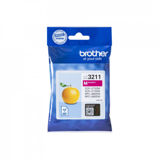 BROTHER LC3211M TONER MAGENTA 200P