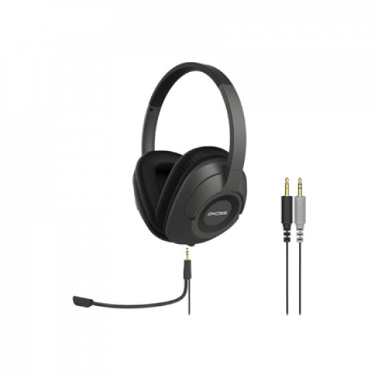 Koss Headphones SB42 USB Wired, On-Ear, Microphone, USB Type-A, Black/Grey