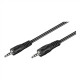 Goobay AUX audio connector cable 50449 3.5 mm male (3-pin, stereo), 3.5 mm male (3-pin, stereo)