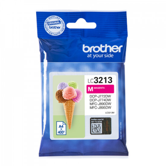 Brother LC3213M Ink Cartridge, Magenta