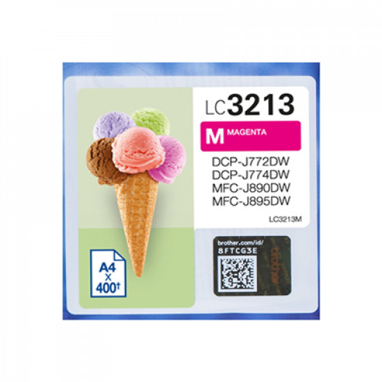 Brother LC3213M Ink Cartridge, Magenta