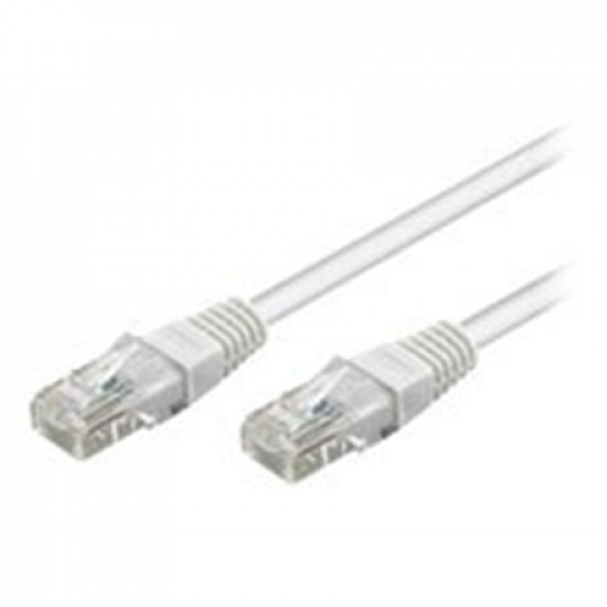 Goobay 68508 CAT 5e patch cable, U/UTP, white, 5 m