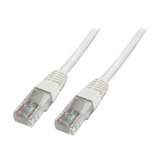 Goobay 68510 CAT 5e patch cable, U/UTP, white, 7.5 m