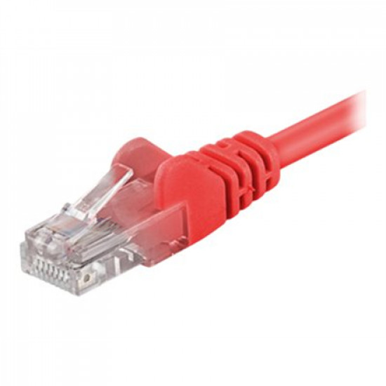 Goobay 95561 CAT 5e patch cable, U/UTP, red, 1.5 m