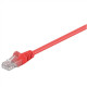 Goobay 68349 CAT 5e patch cable, U/UTP, red, 10 m