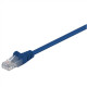 Goobay 68335 CAT 5e patch cable, U/UTP, blue, 0.5 m