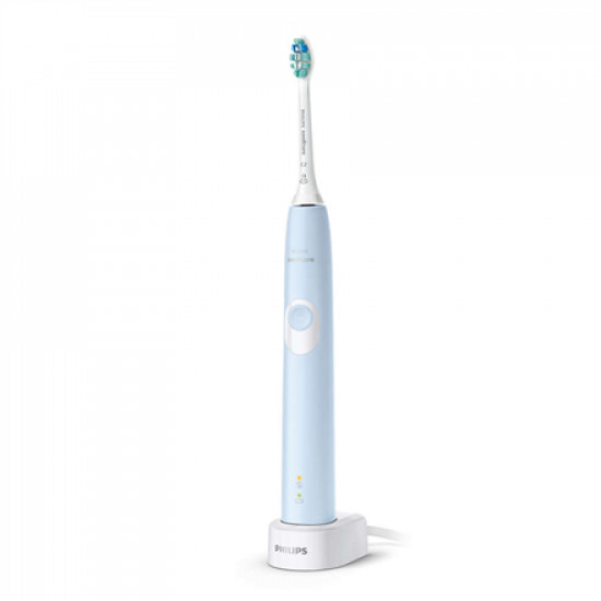 Philips Sonicare ProtectiveClean 4300 Toothbrush HX6803/04 For adults, Rechargeable, Sonic technology, Operating time 2 weeks min, Teeth brushing modes 2, Light Blue