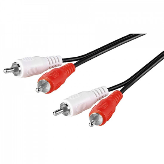 Goobay Stereo RCA cable 2x RCA 50030 5 m