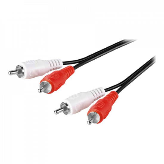 Goobay Stereo RCA cable 2x RCA 50030 5 m