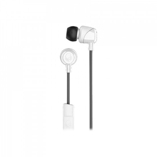 Skullcandy Jib 3.5 mm, In-ear, Microphone, White/Black