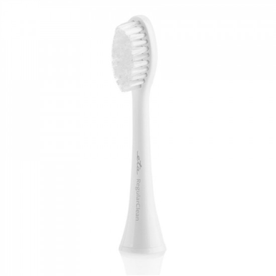 ETA Toothbrush replacement RegularClean ETA070790200 Heads, For adults, Number of brush heads included 2, White