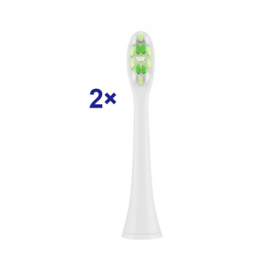 ETA Toothbrush replacement WhiteClean ETA070790400 Heads, For adults, Number of brush heads included 2, White