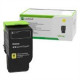 Lexmark Extra High Yield Contract Toner Cartridge 78C2XYE Yellow