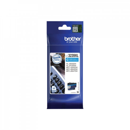 BROTHER LC3239XLC TONER HIGH CYAN 5000