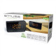 Muse | Dual Alarm Clock radio PLL | M-185CR | AUX in | Black