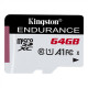 Kingston Endurance UHS-I U1 64 GB, micro SDXC, Flash memory class 10