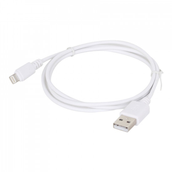 Cablexpert 8-pin sync and charging cable, white, 1 m