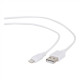 Cablexpert 8-pin sync and charging cable, white, 1 m