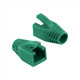 Logilink Modular RJ45 Plug Cable Boot 8mm green, 50pcs