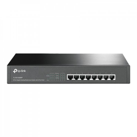 Switch|TP-LINK|TL-SG1008MP|Desktop/pedestal|Rack|PoE+ ports 8|TL-SG1008MP