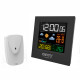 Camry Weather station CR 1166 Black, Date display