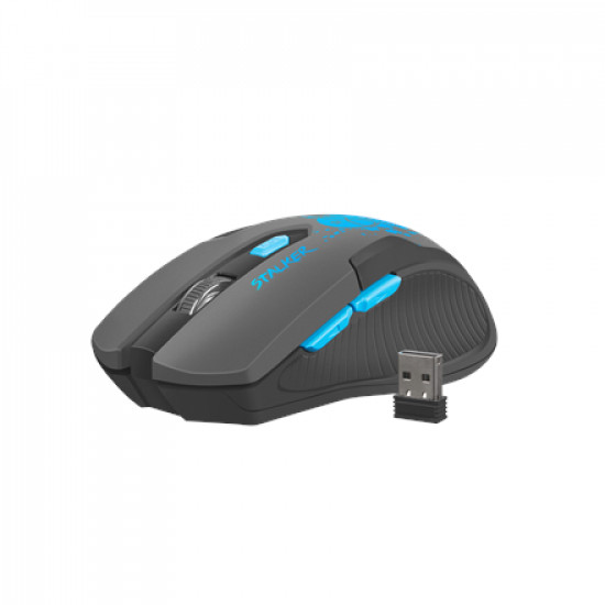 Fury Gaming mouse Stalker Wireless, Black/Blue