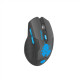 Fury Gaming mouse Stalker Wireless, Black/Blue