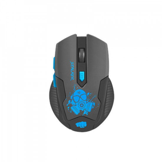 Fury Gaming mouse Stalker Wireless, Black/Blue