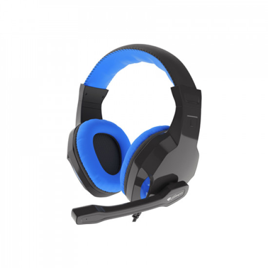 Genesis Gaming Headset, 3.5 mm, ARGON 100, Blue/Black, Built-in microphone