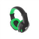 Genesis Gaming Headset, 3.5 mm, ARGON 100, Green/Black, Built-in microphone