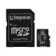 Kingston Canvas Select Plus UHS-I 64 GB, MicroSDXC, Flash memory class 10, SD Adapter