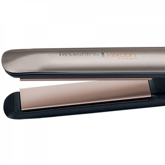 Remington | Keratin Protect Hair Straightener | S8540 | Ceramic heating system | Display LCD | Temperature (max) 230 °C | Bronze/Black