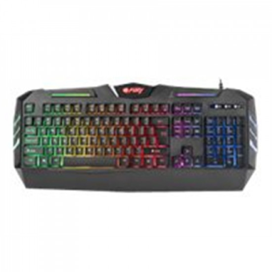 FURY Spitfire Gaming Keyboard, US Layout, Wired, Black