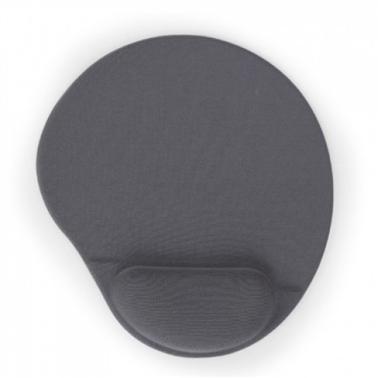 Gembird | MP-GEL-GR Gel mouse pad with wrist support, grey Comfortable | Gel mouse pad | Grey