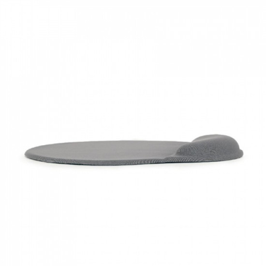 Gembird | MP-GEL-GR Gel mouse pad with wrist support, grey Comfortable | Gel mouse pad | Grey