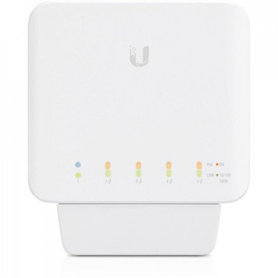 Ubiquiti USW-Flex Indoor/outdoor 5Port Poe Gigabit Switch with 802.3bt Input Power Support