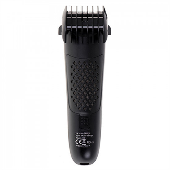 Camry Beard trimmer CR 2833 Cordless, Number of length steps 4, Black