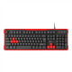 GENESIS RHOD 110 Gaming Keyboard, US Layout, Wired, Red