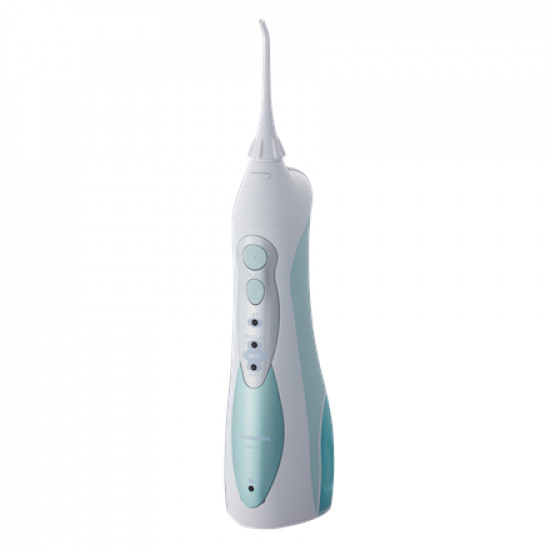 Panasonic Oral irigator EW1311G845 Cordless, 130 ml, Number of heads 4, White/Blue